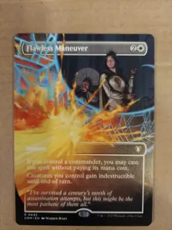 Flawless Maneuver (Borderless) Commander Masters Regular - Image 1
