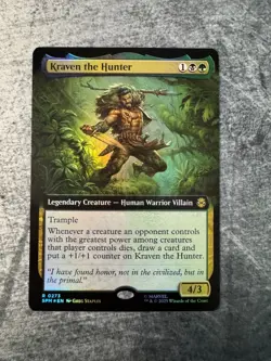 Kraven the Hunter (Extended Art) - Marvel's Spider-Man (0273) - NM Foil - Image 1
