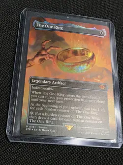 The One Ring - Magic: The Gathering Promo. *PLEASE SEE PHOTOS* - Image 2