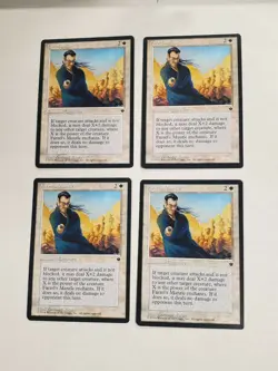 MTG Playset 4x Farrel's Mantle (Fallen Empires/White/U) - BGM - Image 1