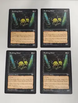 MTG Playset 4x Skulking Ghost (Mirage/Black/C) - BGM - Image 1