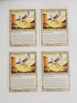 MTG Playset 4x Mesa Pegasus (5th Edition/White/C) - BGM - Image 1