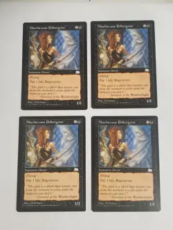 MTG Playset 4x Mischievous Poltergeist (Weatherlight/Black/U) - BGM - Image 1