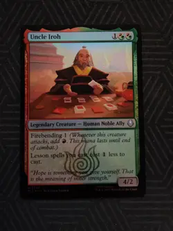 mtg uncle iroh foil avatar: the last airbender - Image 1