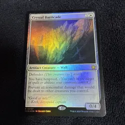 Crystal Barricade Foundations Foil Near Mint - Image 1