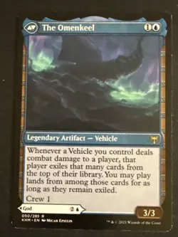 1x Cosima, God of the Voyage The Omenkeel (050) Kaldheim LP MTG Magic x1 MKE - Image 2