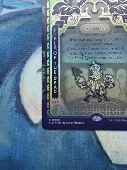 Field Of The Dead Foil A-Z Secret Lair Magic Mtg Encyclopedia 0006 NM-M - Image 4