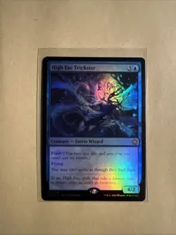 MTG High Fae Trickster FDN 0040 R NM FOIL - Image 1