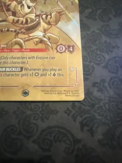 Tigger, In the Crow's Nest - ENCHANTED - Azurite Sea - Lorcana TCG - Image 3
