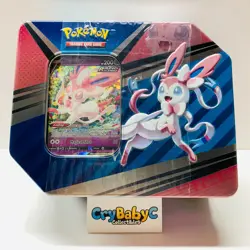 Pokemon V Heroes Tin Sylveon Sword & Shield Factory Sealed - Image 1