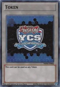 TOKEN Yugioh YCS Championship Series Near Mint TKN4-EN002 Super Rare - Image 1
