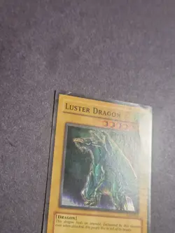 Yu-Gi-Oh Luster Dragon LOD-050 Unlimited Super Rare HP Condition #2 - Image 3