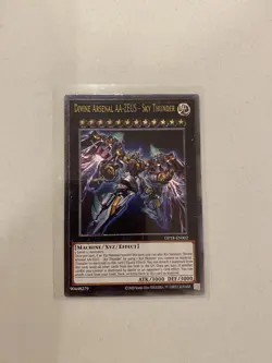 Divine Arsenal AA-ZEUS - Sky Thunder OP18-EN002 Ultimate Rare LP - Image 1
