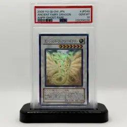 2009 YuGiOh Ancient Fairy Dragon Ghost Rare ANPR-JP040 PSA 10 - Image 1