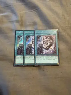 Yugioh Fusion Deployment CH01-EN029 Secret Rare 1st Ed Near Mint X3 - Image 1