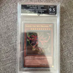 Slifer The Sky Dragon #EN002 2023 Yu-Gi-Oh! LC01 25th Anniversary 9.5 Not PSA - Image 1