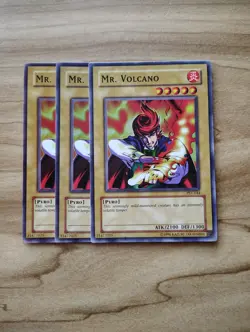Yu-Gi-Oh! - Mr. Volcano 3X - Full Playset - Image 1