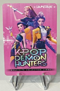 NEW KPop Demon Hunters Exquisite Card Series - Zoey XR ! LMNT-XR-008 FOIL NEW - Image 4