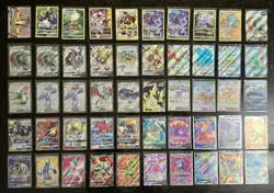 Pokemon TCG Lot 178 Full Art Cards IR, Gallery, Gold, Trainer, V, VMAX, Promos - Image 1