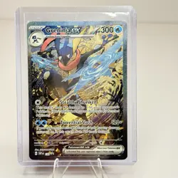 Pokemon Greninja EX Promo SV Scarlet & Violet Card 132 Near Mint Condition - Image 1