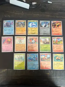 Lot of 104 Pokemon TCG Cards, Multiple Sets Including Rares And 1st Edition - Image 1