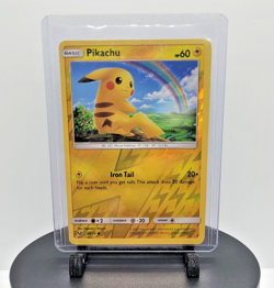 Pikachu 28/73 Common Holo Shining Legends Pokemon Card - Image 1