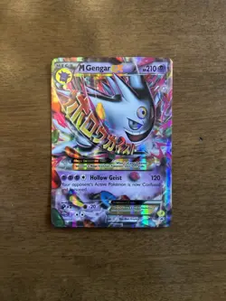 Mega Gengar EX - XY166 - Pokemon XY Promo Ultra Rare Card 2016 - Image 1