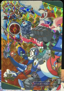 1995 Mega Man X3 Bandai Carddass No.87 Prism card Rockman CAPCOM HOLO japan - Image 1