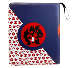 Charizard Card Binder for Pokemon Cards Holder 900 Cards w/ 50 Removable Sleeves - Image 2