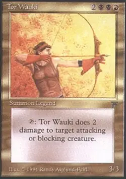 1 x Tor Wauki - Legends - Moderate Play - MTG - Image 1