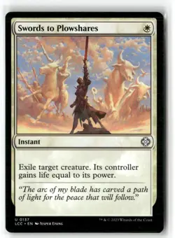 Swords to Plowshares Commander: the Lost Caverns of Ixalan Regular - Image 1