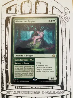 MTG Bloomvine Regent - Tarkir: Dragonstorm (TDM) R 0136 - Image 1