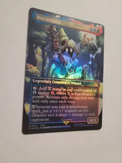 MTG Magic: The Gathering Final Fantasy Vivi Ornitier (Borderless) Foil 0321 FIN - Image 3
