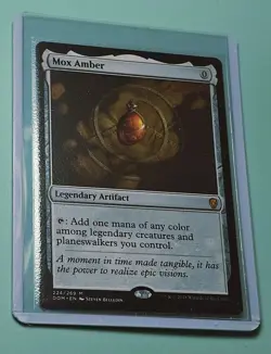 Mox Amber ~ Dominaria DOM ~ Light Play ~ English ~ MTG Magic - Image 1