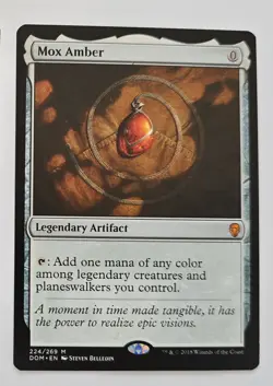 Mox Amber ~ Dominaria DOM ~ Light Play ~ English ~ MTG Magic - Image 3