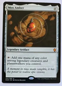 Mox Amber ~ Dominaria DOM ~ Light Play ~ English ~ MTG Magic - Image 5