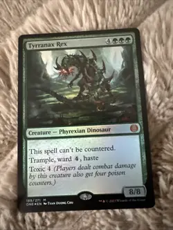 Tyrranax Rex Phyrexia: All Will Be One Foil - Image 1