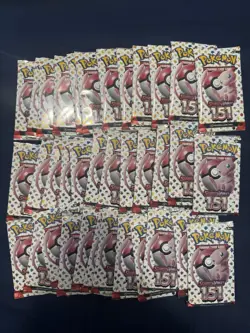 Lot of (36) Pokemon TCG Scarlet & Violet 151 Factory Sealed Booster Packs Lot - Image 1