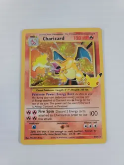 2021 Pokemon Celebrations 25th Classic Collection Charizard 4/102 Holo Card NM - Image 1
