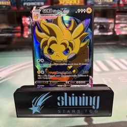 Pokemon Non-TCG Goku Pikachu VCOS High Quality Holo Fan Art - Image 1