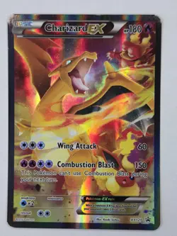 Pokemon TCG Charizard EX XY121 BLACK STAR PROMO Holo - Image 1
