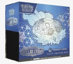 Stellar Crown Pokemon Center Exclusive Elite Trainer Box ETB TCG Factory Sealed - Image 1