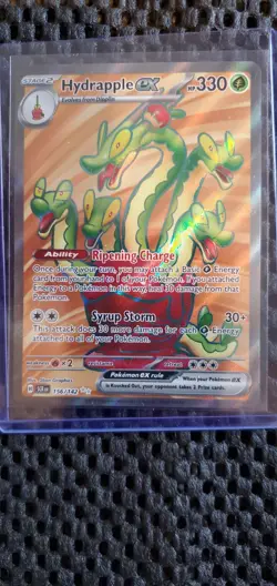 Hydrapple ex 156/142 Sv07: 2024 Pokemon Stellar Crown Holo - Full Art - Image 1