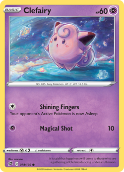 Clefairy (074/192) [Sword & Shield: Rebel Clash] - Image 1