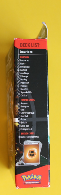 POKEMON EX BATTLE DECK LUCARIO SEALED BOX - Image 3