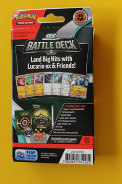 POKEMON EX BATTLE DECK LUCARIO SEALED BOX - Image 5