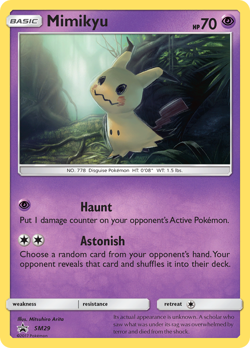 Mimikyu (SM29) [Sun & Moon: Black Star Promos] - Image 1