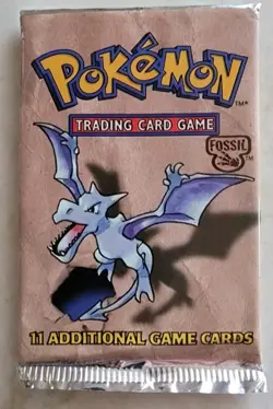 Wizards of The Coast Pokemon Fossil FACTORY SEALED Pack (WOC06159) 742818061599 - Image 1