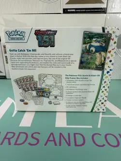 Pokemon TCG: Scarlet and Violet 151 Elite Trainer Box Sealed - Image 3