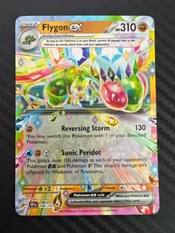 Pokemon TCG Flygon EX 106/191 Surging Sparks Double Rare NM - Image 1